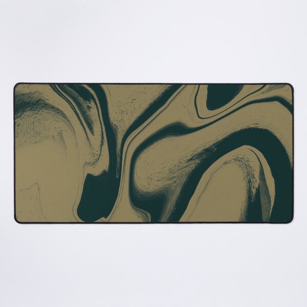 Item preview, Emerald & Sand Luxury Fluid Marble designed and sold by CaramelCo.