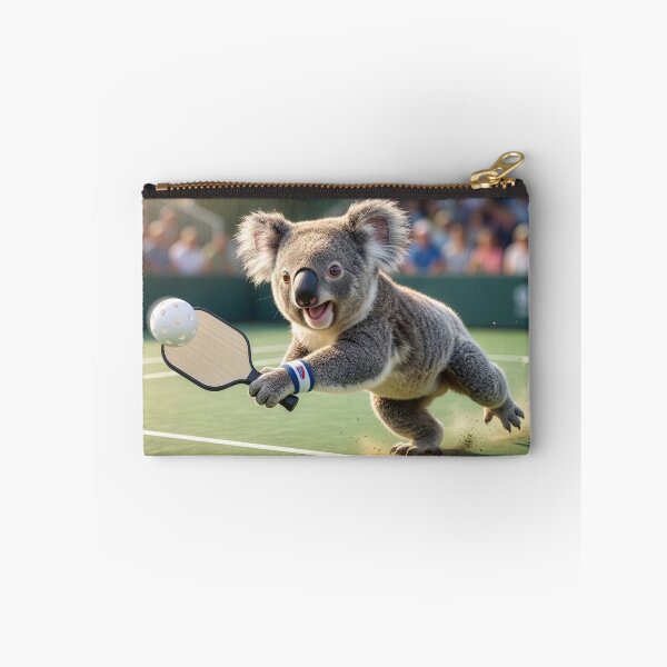 Item preview, Lively Koala Plays Pickleball with Dogged Determination designed and sold by Tridentulus.