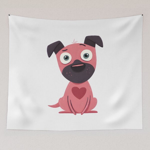 Item preview, Cute Happy Dog designed and sold by Retro Whimsy.