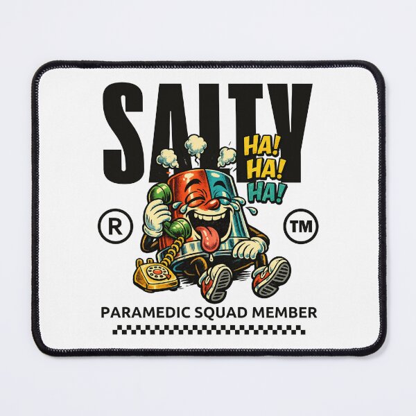 Item preview, Salty paramedic squad member designed and sold by Peerless-Prime.