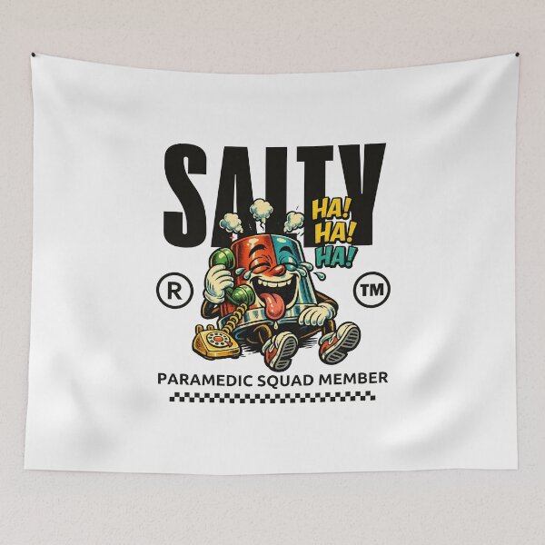 Item preview, Salty paramedic squad member designed and sold by Peerless-Prime.