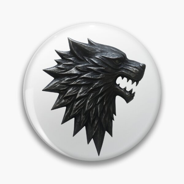 Item preview, Karzak Wolf Kingdom Emblem designed and sold by KaioRosaArt.