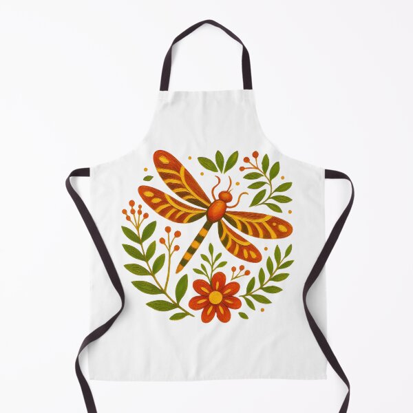 Item preview, Dragonfly Folk Art designed and sold by VibranPalette.