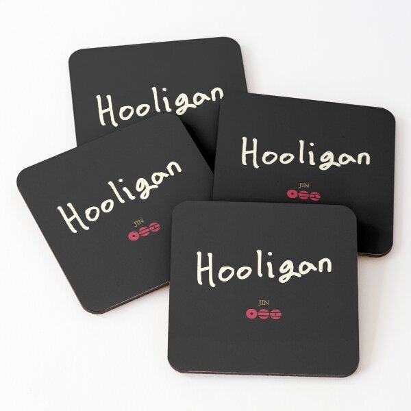 Item preview, Bts Hooligan by jin (black background) designed and sold by nelkrshop.