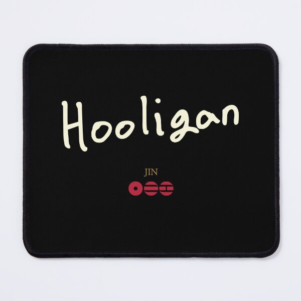 Item preview, Bts Hooligan by jin (black background) designed and sold by nelkrshop.