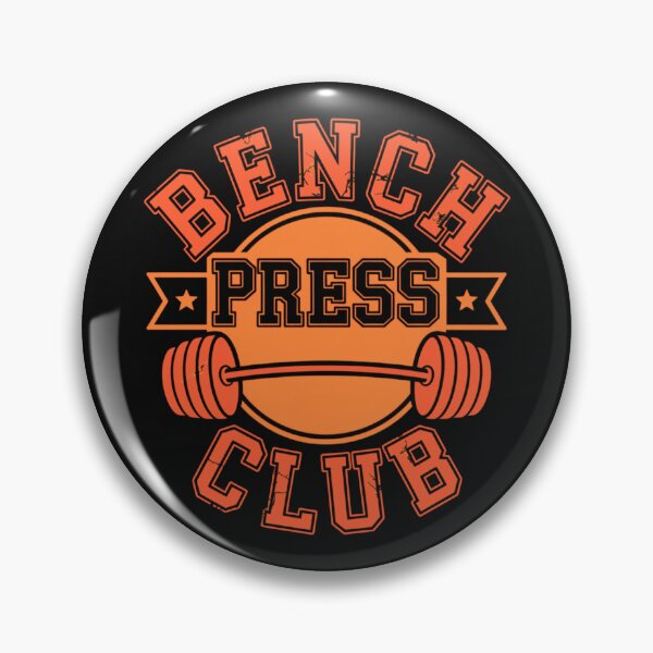 Item preview, Bench Press Club Gym Workout Design – Powerlifting Fitness Motivation designed and sold by Sparkofart07.