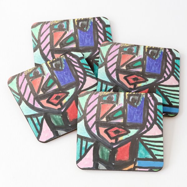 Item preview, Abstract Face designed and sold by Junipurr’s Corner .