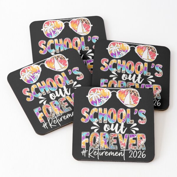 Item preview, Schools Out Forever Retiret 2026 Retired Teacher Summer designed and sold by studiopekepeke.