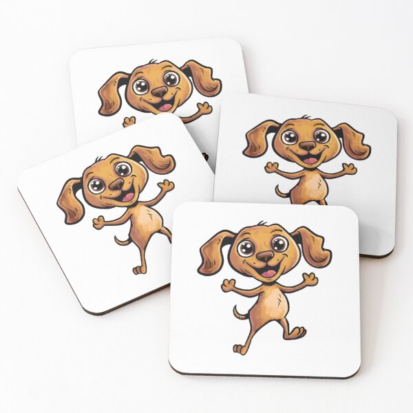 Item preview, Cute Happy Dog designed and sold by Retro Whimsy.