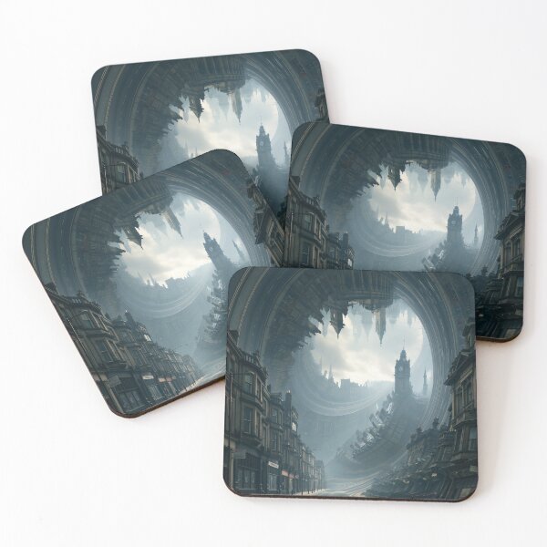 Item preview, The Inverted Metropolis of Time designed and sold by oanaunciuleanu.