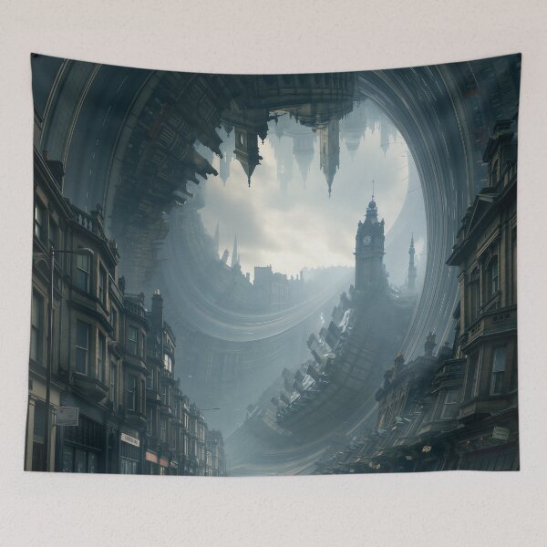 Item preview, The Inverted Metropolis of Time designed and sold by oanaunciuleanu.