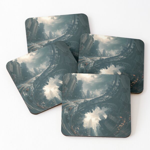 Item preview, The Inverted Metropolis of Time designed and sold by oanaunciuleanu.