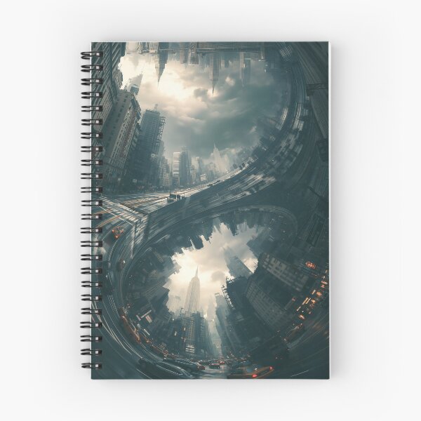 Item preview, The Inverted Metropolis of Time designed and sold by oanaunciuleanu.