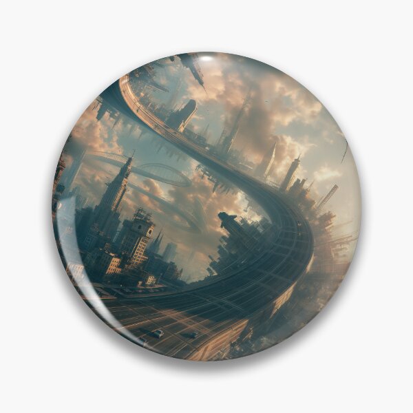 Item preview, The Inverted Metropolis of Time designed and sold by oanaunciuleanu.