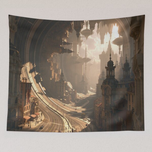 Item preview, The Inverted Metropolis of Time designed and sold by oanaunciuleanu.