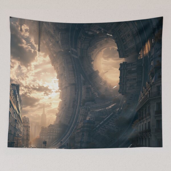 Item preview, The Inverted Metropolis of Time designed and sold by oanaunciuleanu.
