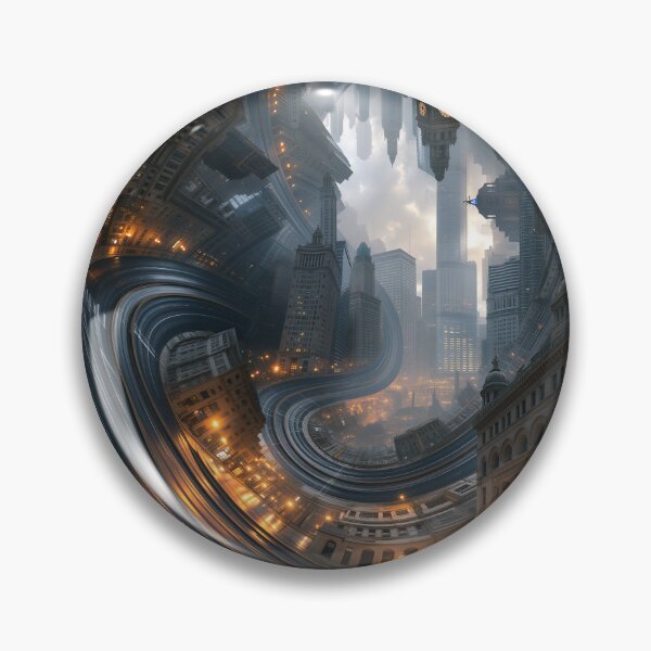 Item preview, The Inverted Metropolis of Time designed and sold by oanaunciuleanu.