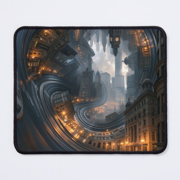 Item preview, The Inverted Metropolis of Time designed and sold by oanaunciuleanu.