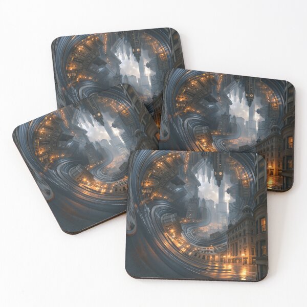 Item preview, The Inverted Metropolis of Time designed and sold by oanaunciuleanu.