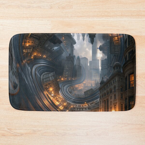 Item preview, The Inverted Metropolis of Time designed and sold by oanaunciuleanu.