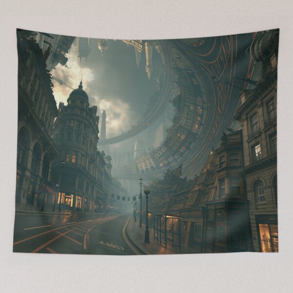 Item preview, The Inverted Metropolis of Time designed and sold by oanaunciuleanu.