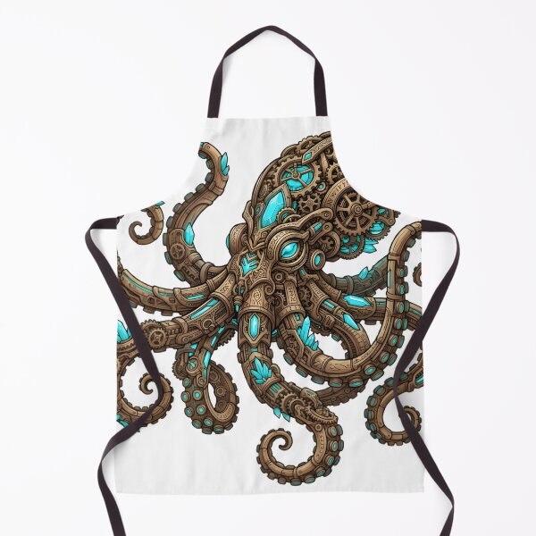 Item preview, Biomechanical Octopus of Clockwork Gears designed and sold by elementos20.
