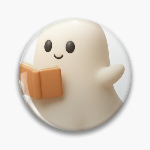 Item preview, The Little Ghost Bookworm designed and sold by Aesthetic drawings .