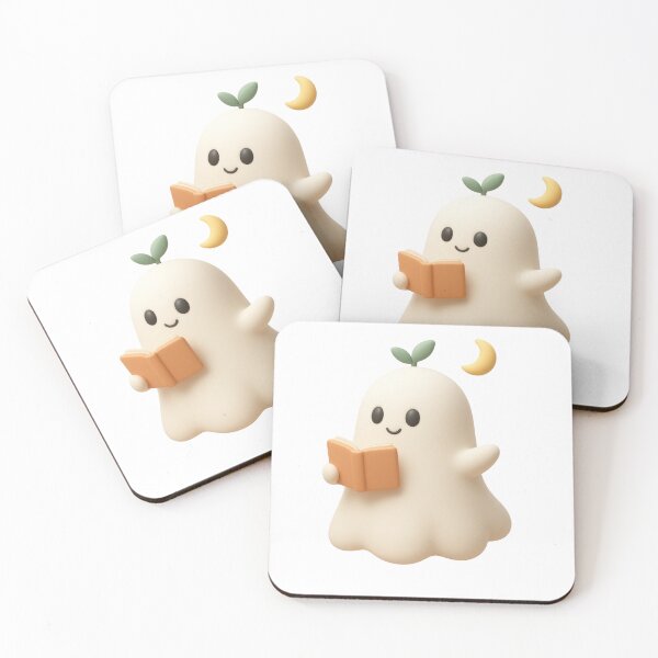 Item preview, The Little Ghost Bookworm designed and sold by Aesthetic drawings .