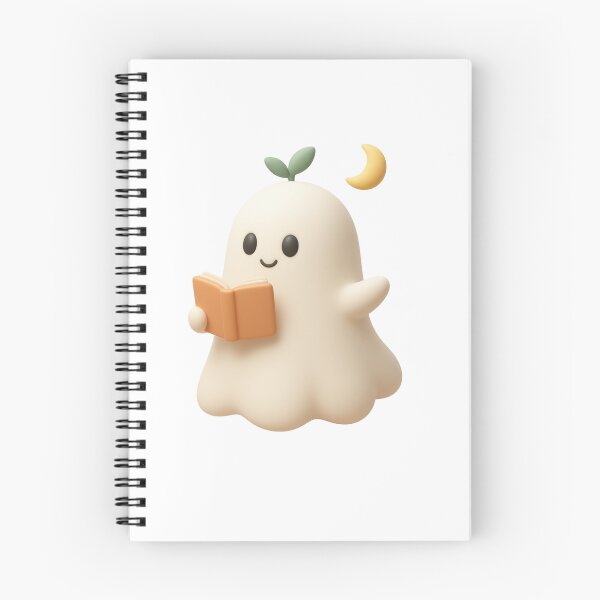Item preview, The Little Ghost Bookworm designed and sold by Aesthetic drawings .