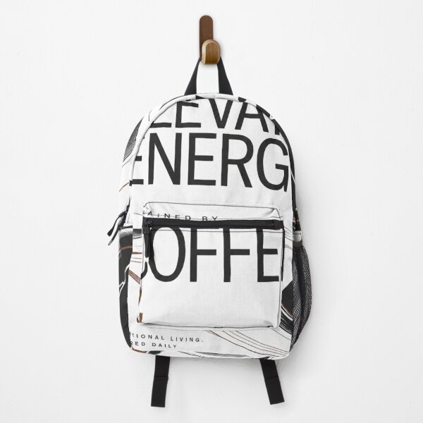 Item preview, Sustained by Coffee & Elevated Energy T-Shirt | Luxury Coffee Streetwear Graphic Tee | Minimalist Espresso Fashion Design designed and sold by ZorviqueStudio.