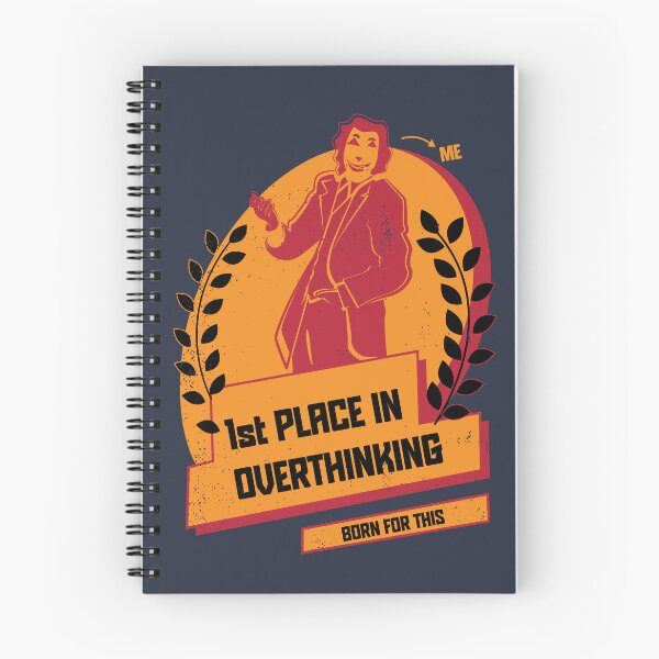Item preview, 1st Place in Overthinking (orange version) designed and sold by beboplab.