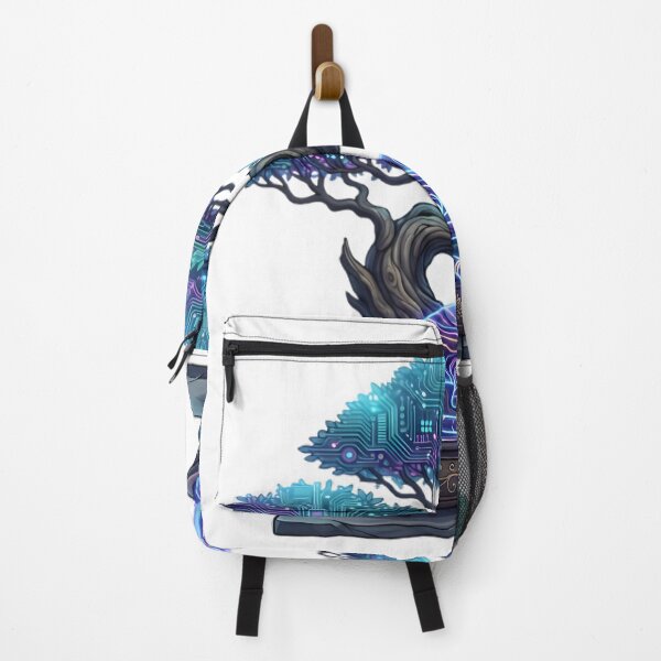 Item preview, Neon Tiger under a Holographic Bonsai designed and sold by elementos20.