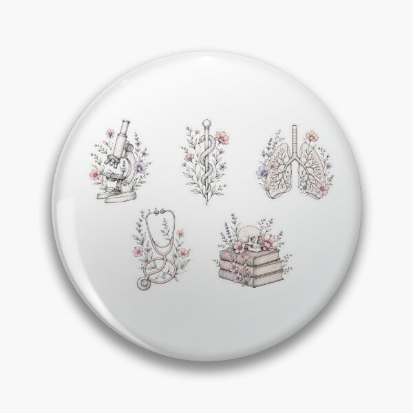 Item preview, Medicina Floral Vintage Minimalista designed and sold by AdesivosMimi.