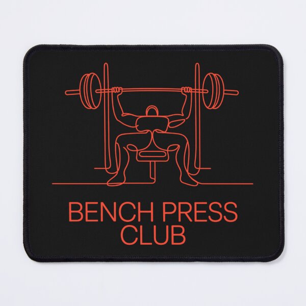 Item preview, Bench Press Club Gym Workout Design – Powerlifting Fitness Motivation designed and sold by Sparkofart07.