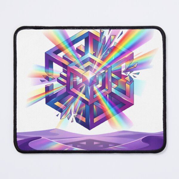 Item preview, Crystal Monolith in a Surreal Desert designed and sold by elementos20.