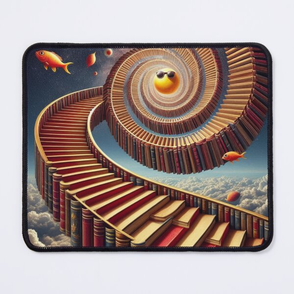 Item preview, Book Spiral to the Sun – Surreal Fantasy Art designed and sold by Dogandesighn.
