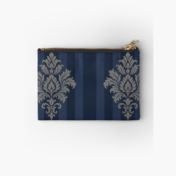 Item preview, Striped Blue & Smoky Gray Baroque designed and sold by DesignsByPrnces.