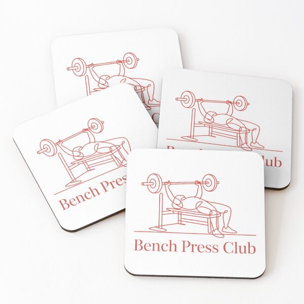 Item preview, Bench Press Club Gym Workout Design designed and sold by Sparkofart07.