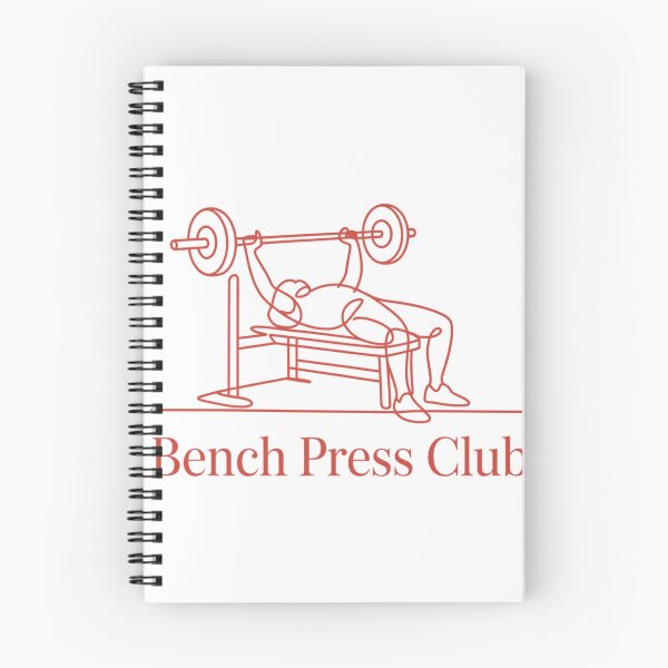 Item preview, Bench Press Club Gym Workout Design designed and sold by Sparkofart07.