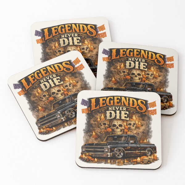 Item preview, Legends Never Die Haunted Truck Art designed and sold by Retro Arabica.