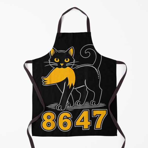 Item preview, 86 47 Black Cat Vintage Mystery Numbers Cat Lover designed and sold by studiopekepeke.