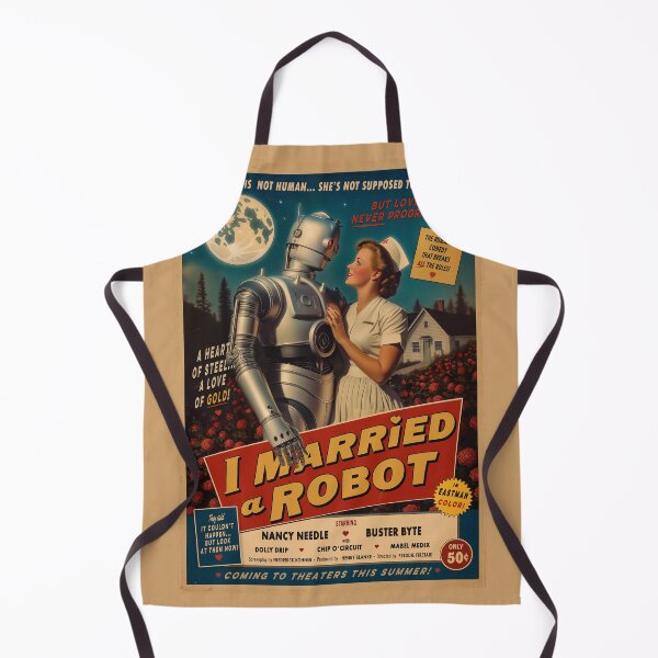 Item preview, I Married a Robot Vintage Movie Poster designed and sold by PetsArt.