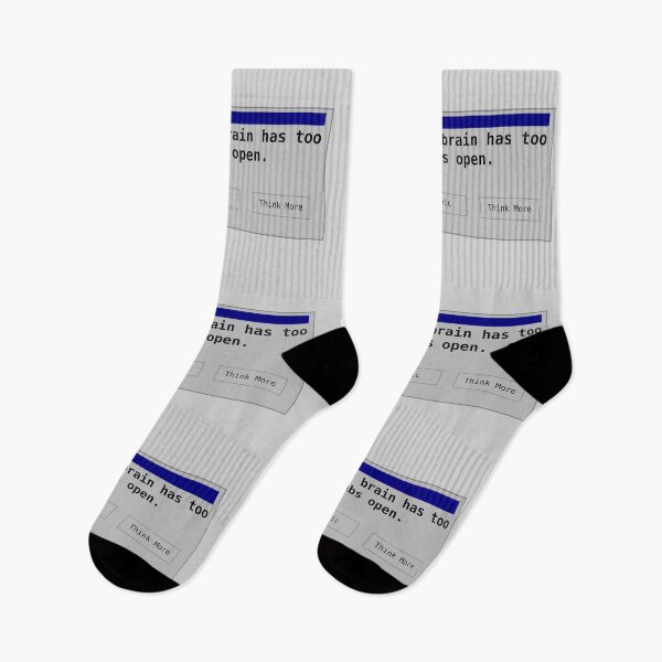 Item preview, System Error: Too Many Tabs Open in My Brain (Retro Design) designed and sold by UkrainianSpain.