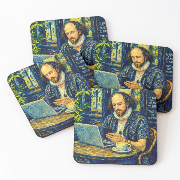 Item preview, To Brew Or Not To Brew...Shakespeare's Modern Dilemma designed and sold by Analog Threads & Goods.