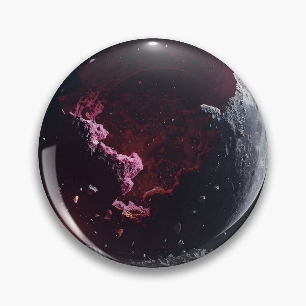 Item preview, Shattered Moon Magenta Red designed and sold by MAWOdesign.