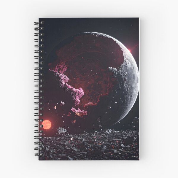 Item preview, Shattered Moon Magenta Red designed and sold by MAWOdesign.