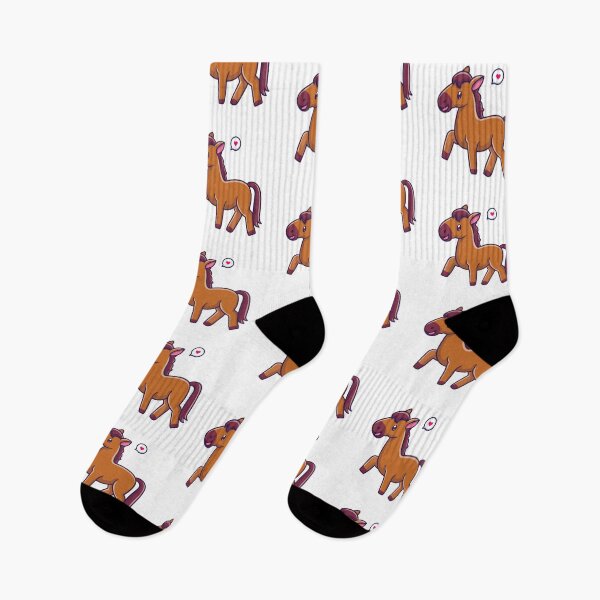 Item preview, Cute Brown Horse Happy Pony Cartoon designed and sold by jbraunl.