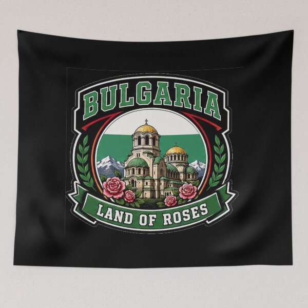 Item preview, Bulgaria – Land of Mountains and Roses designed and sold by GnuArt.