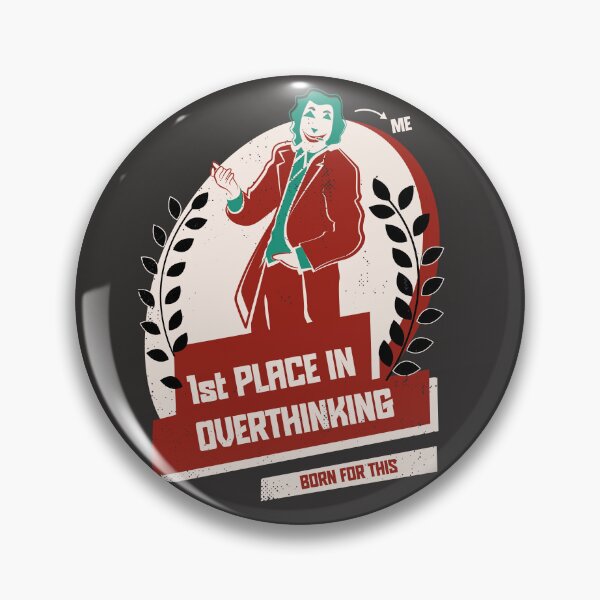 Item preview, 1st Place in Overthinking (red and beige version) designed and sold by beboplab.