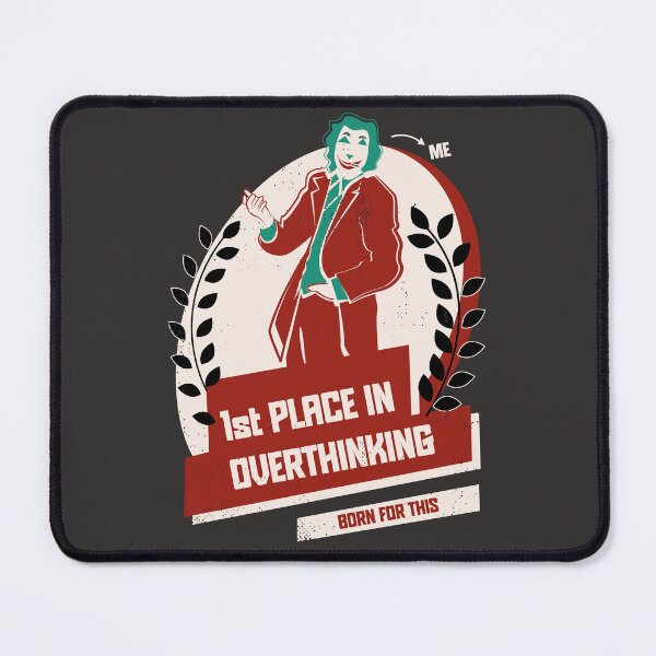 Item preview, 1st Place in Overthinking (red and beige version) designed and sold by beboplab.